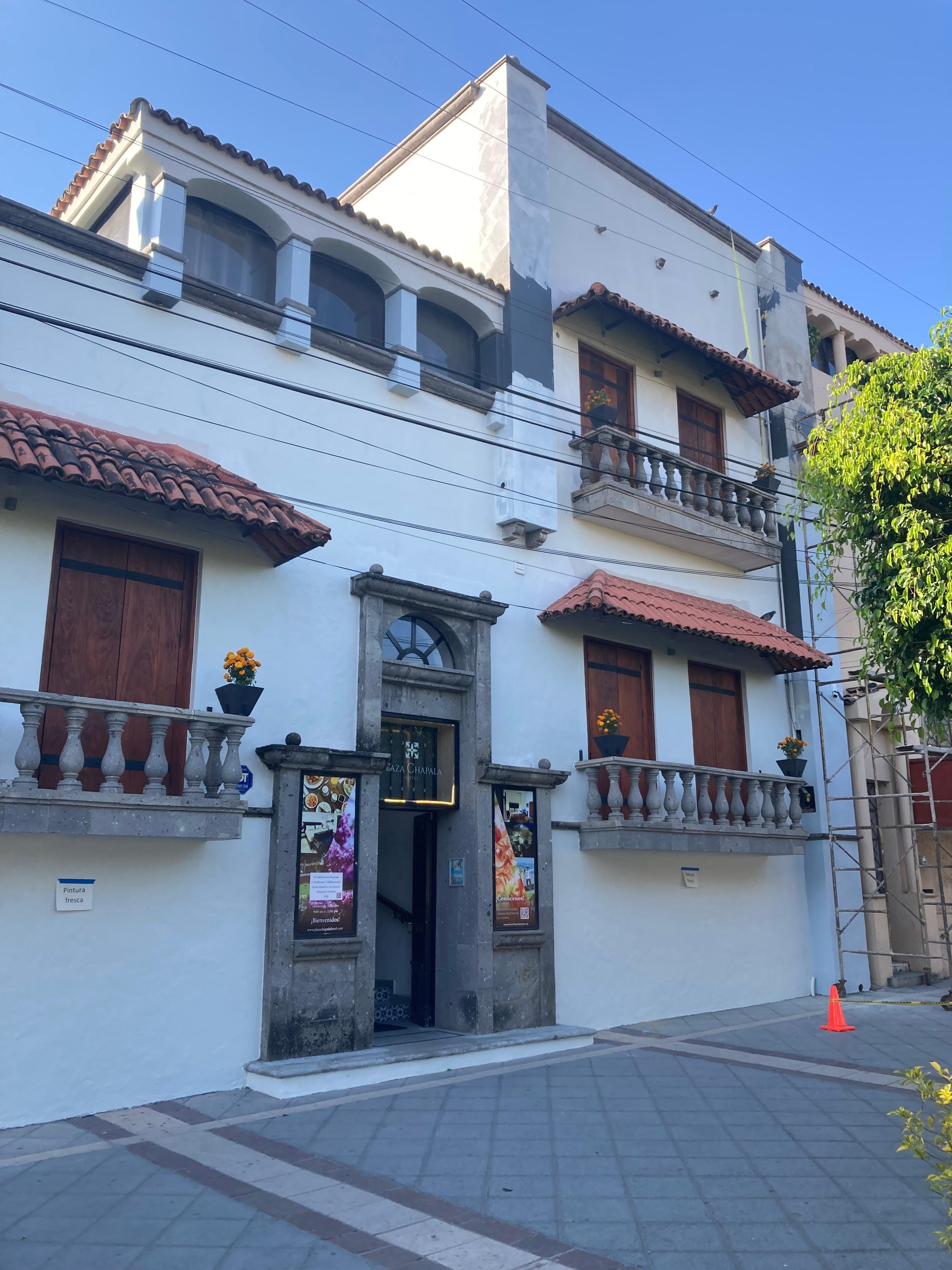 Street front façade. 