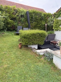 Garten direkt am Haus