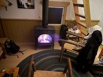 Fire place. Beats well