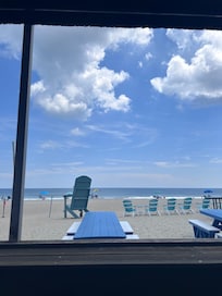 Beautiful clouds on the day we ate lunch at Sandbar.
