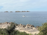 Ausblick in der NĂ€he der Hotels