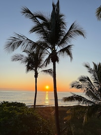 From rooftop at sunset
