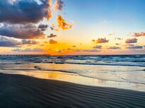 Sunrise on the beach