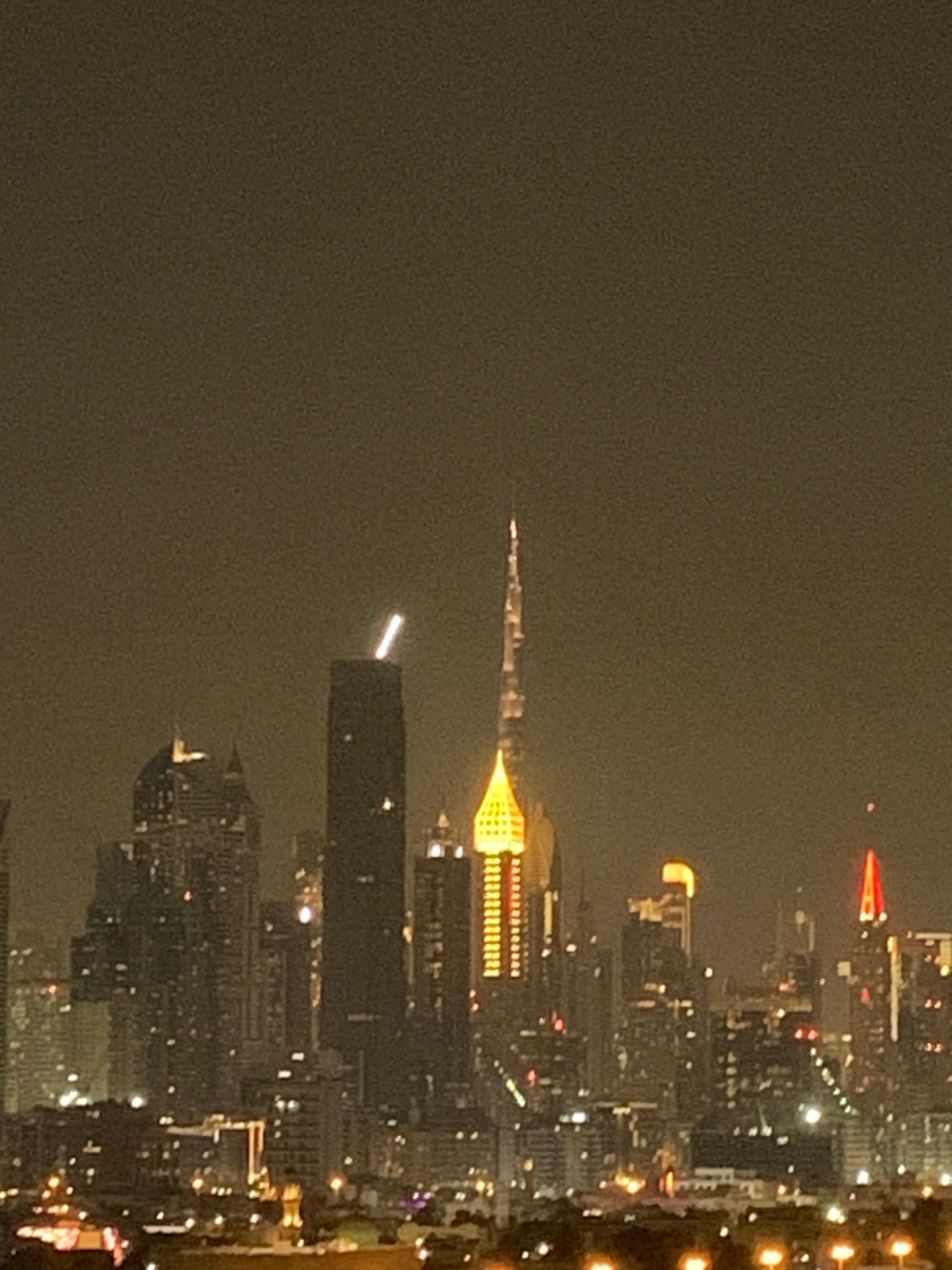 View from rooftop bar