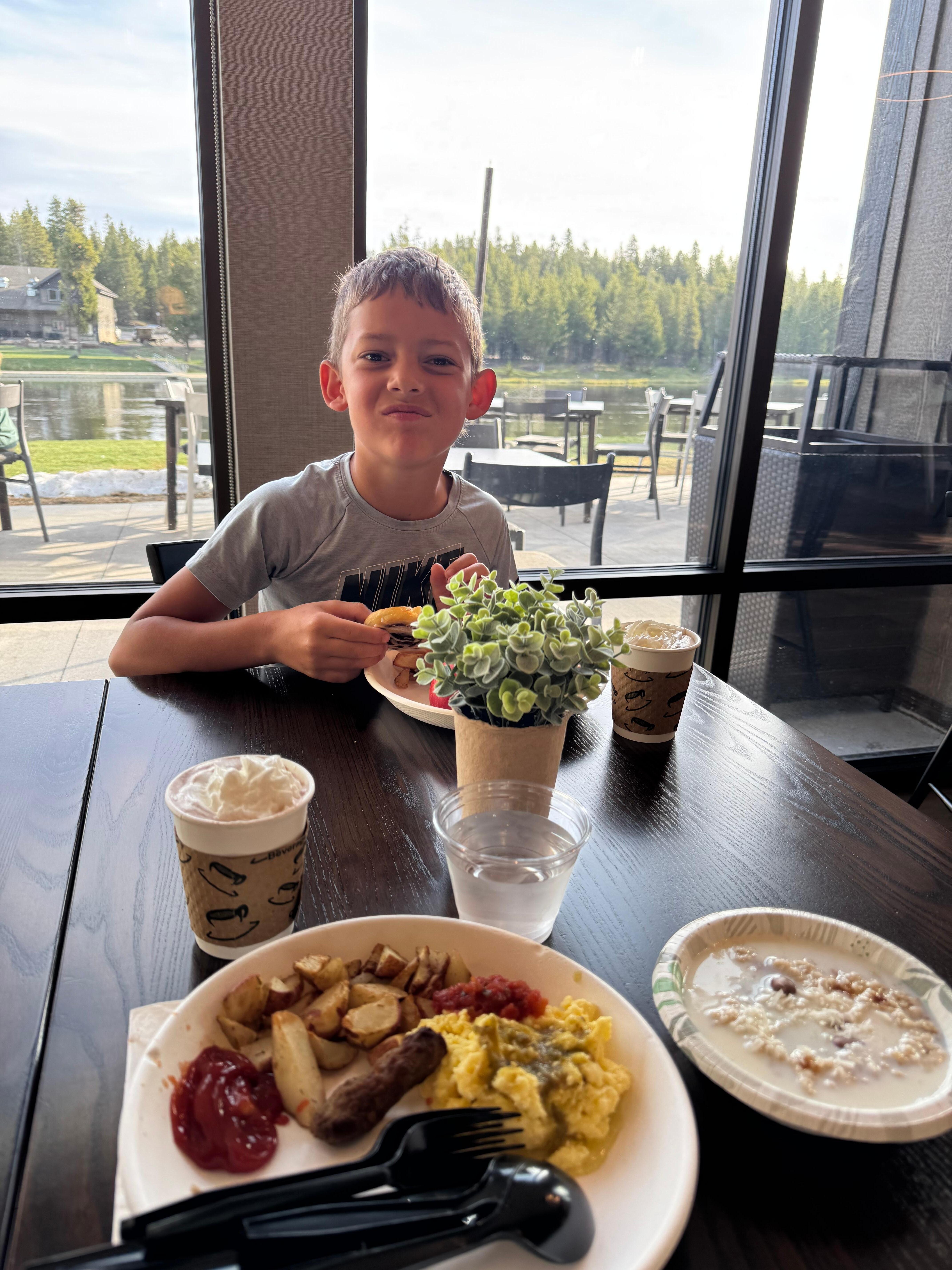Free breakfast