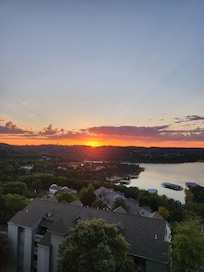 View from the balcony.