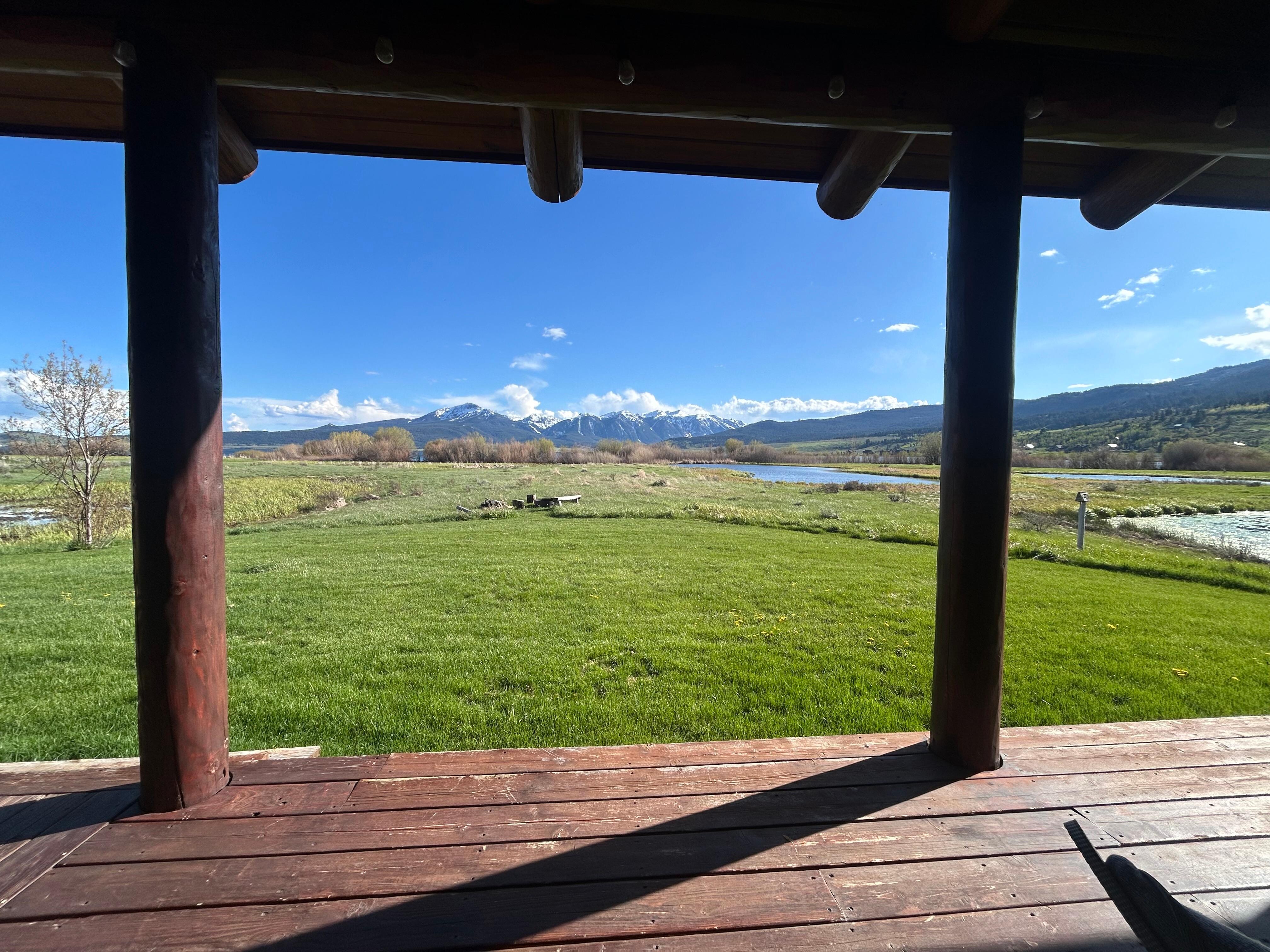 View from the porch