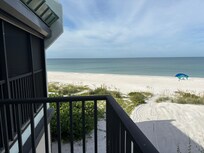 Beach view from deck