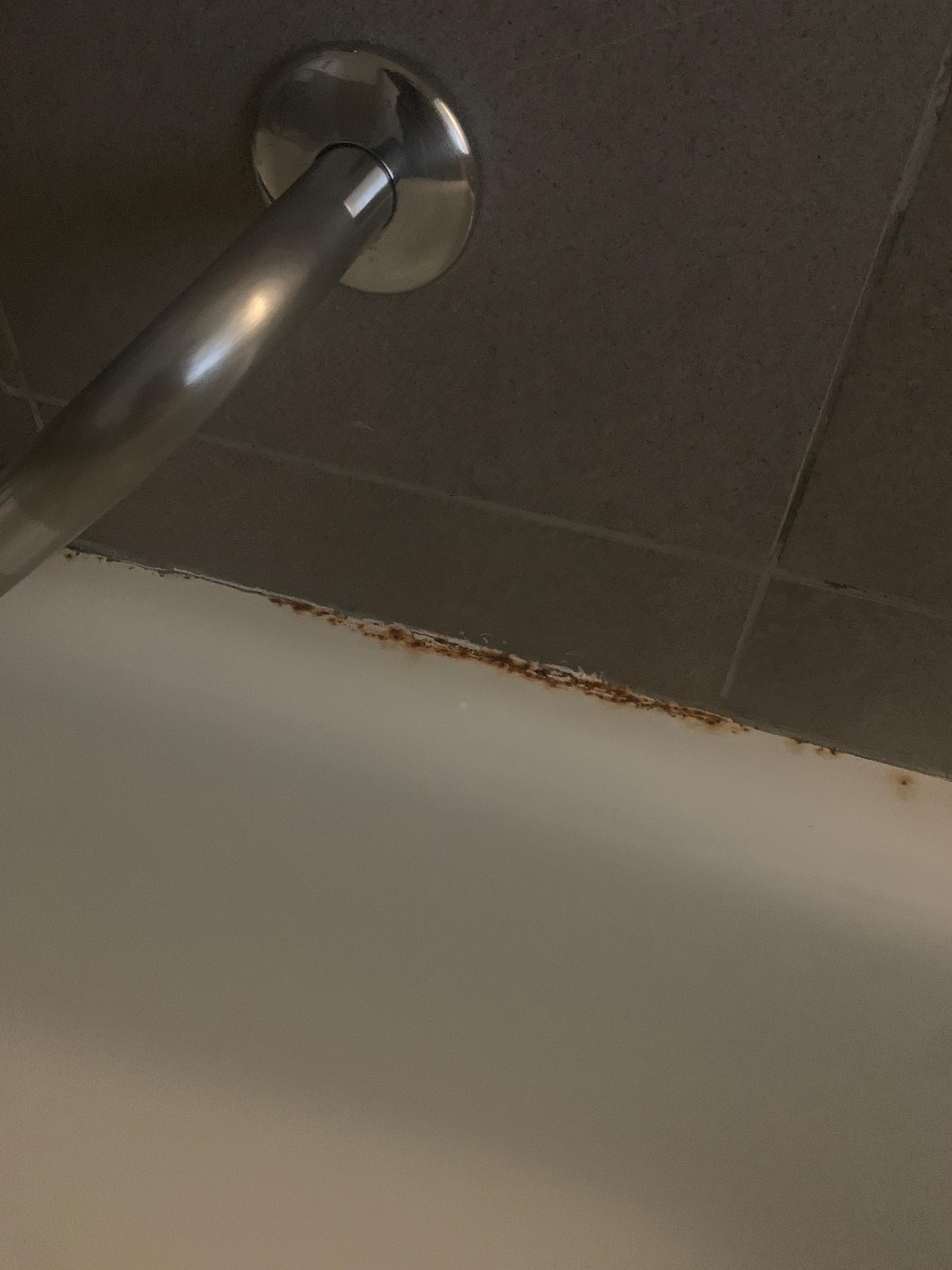 Rust around the bath tub in 4 star hotel?