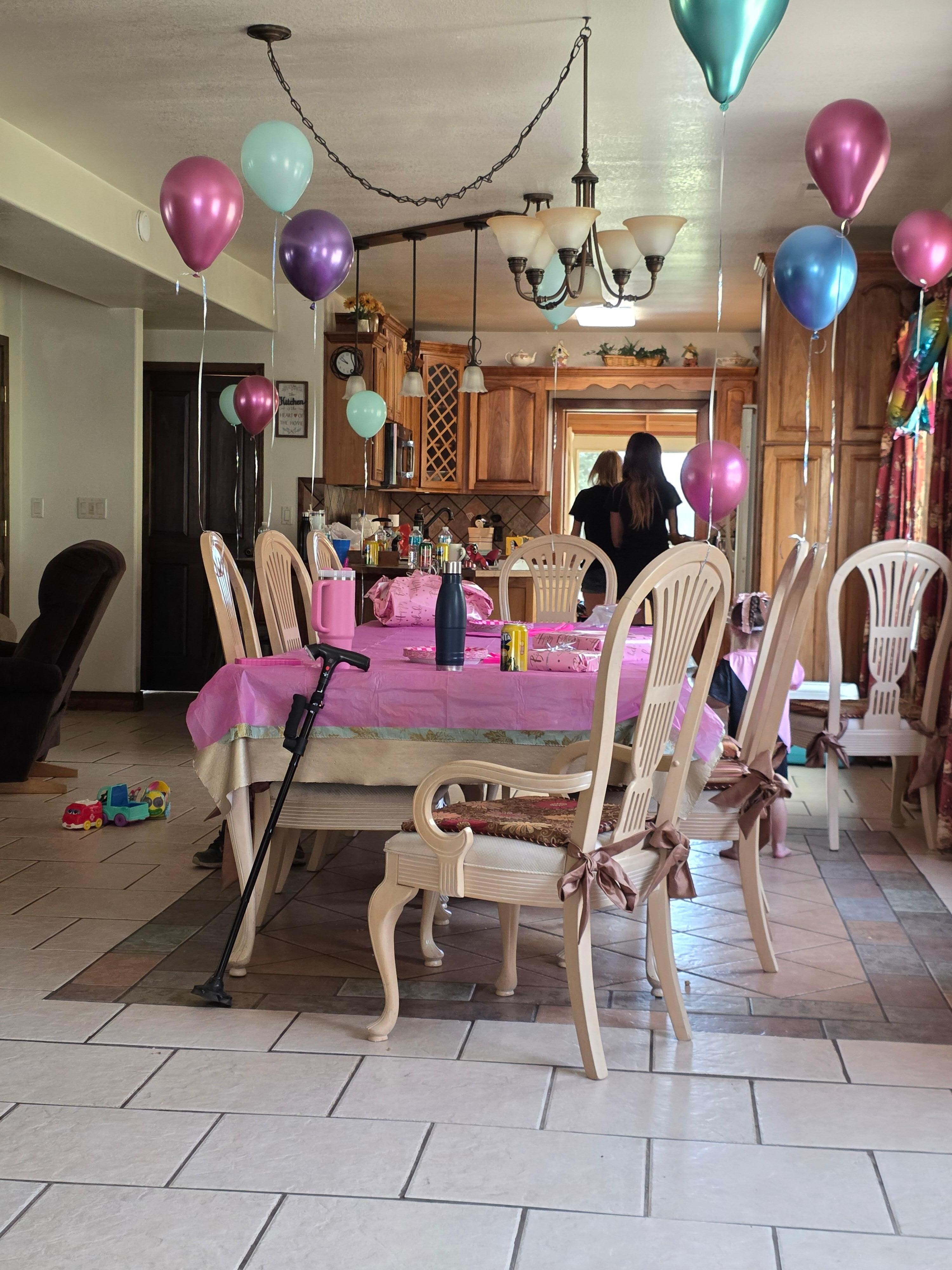 We had my granddaughter s 3rd birth. It was great.