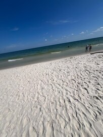 Beach in walking distance.