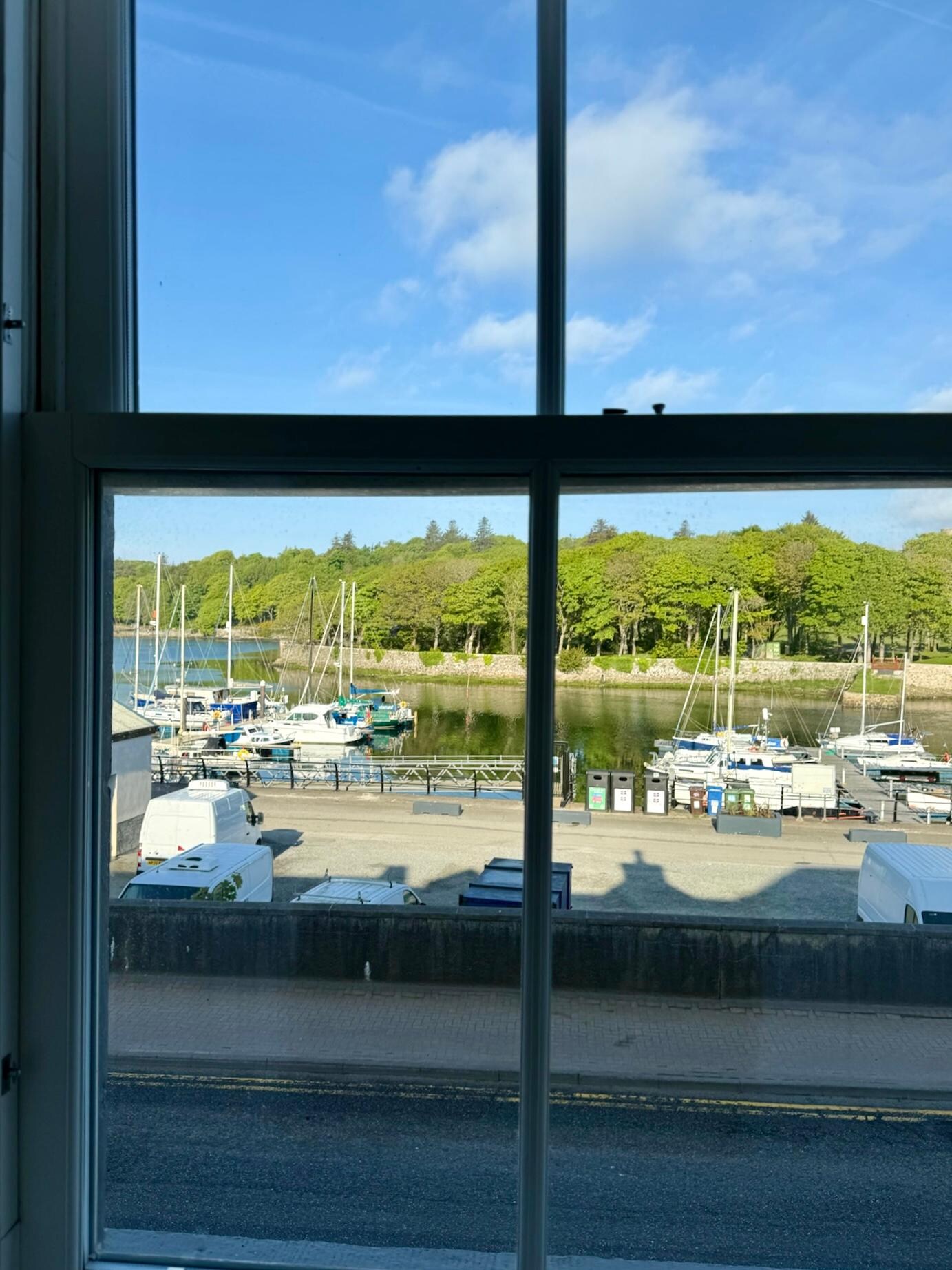 View from our room.