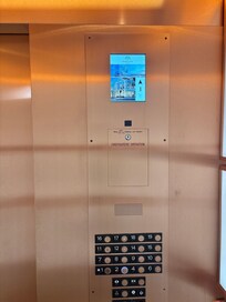 Secondary elevator after checking