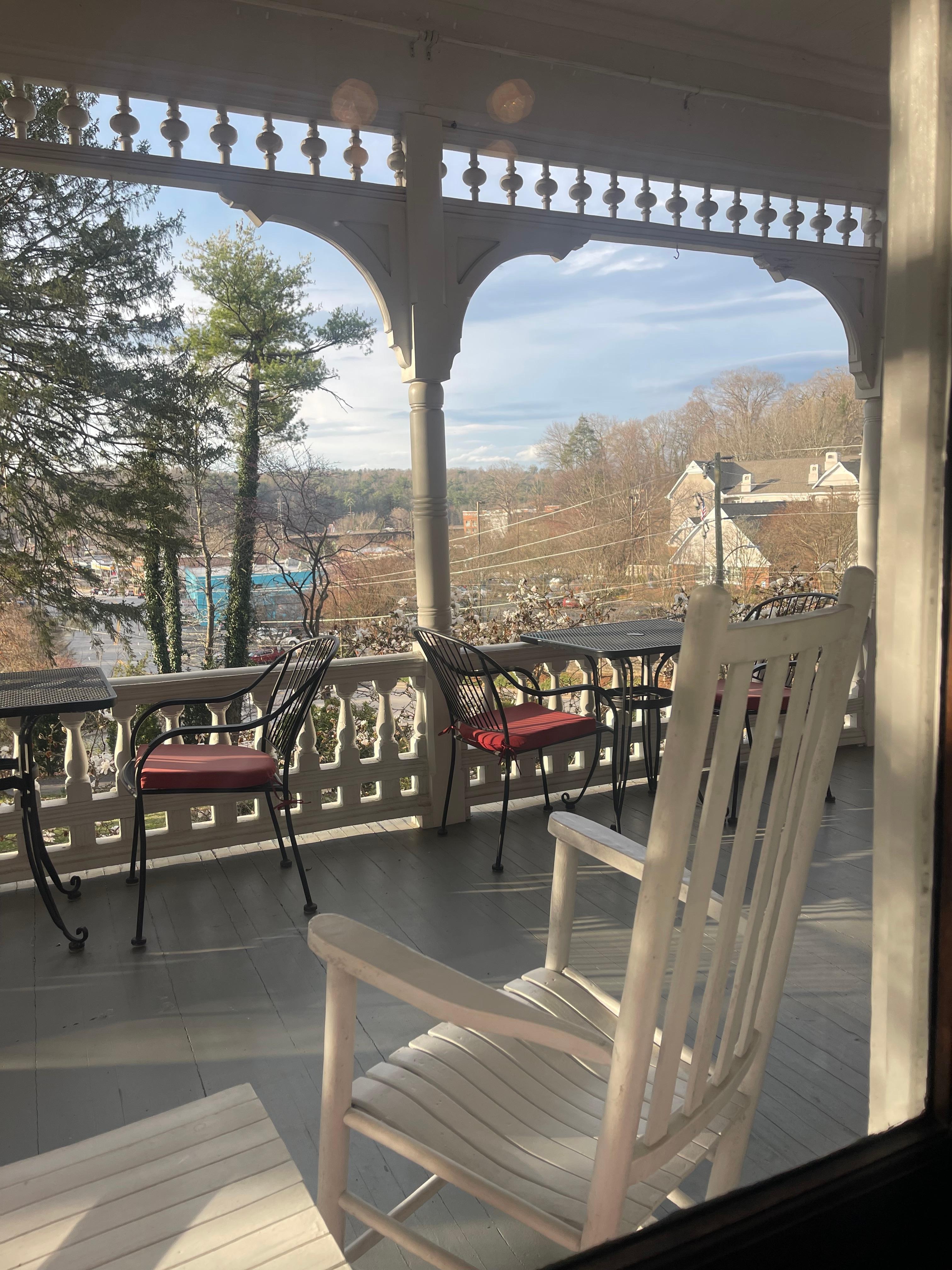 View from the dinning room 
