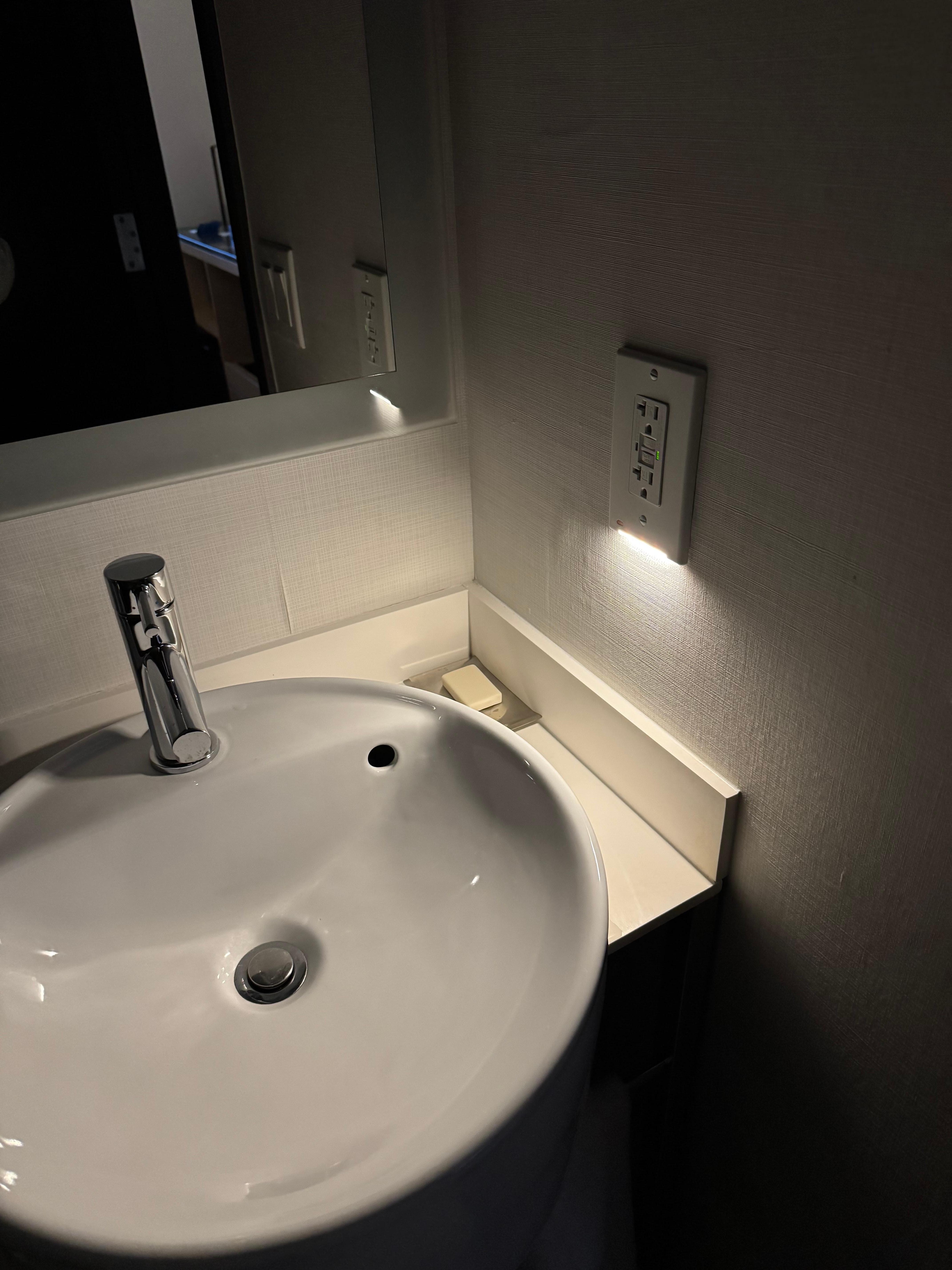 Dieses Licht im Bad ist ständig an 