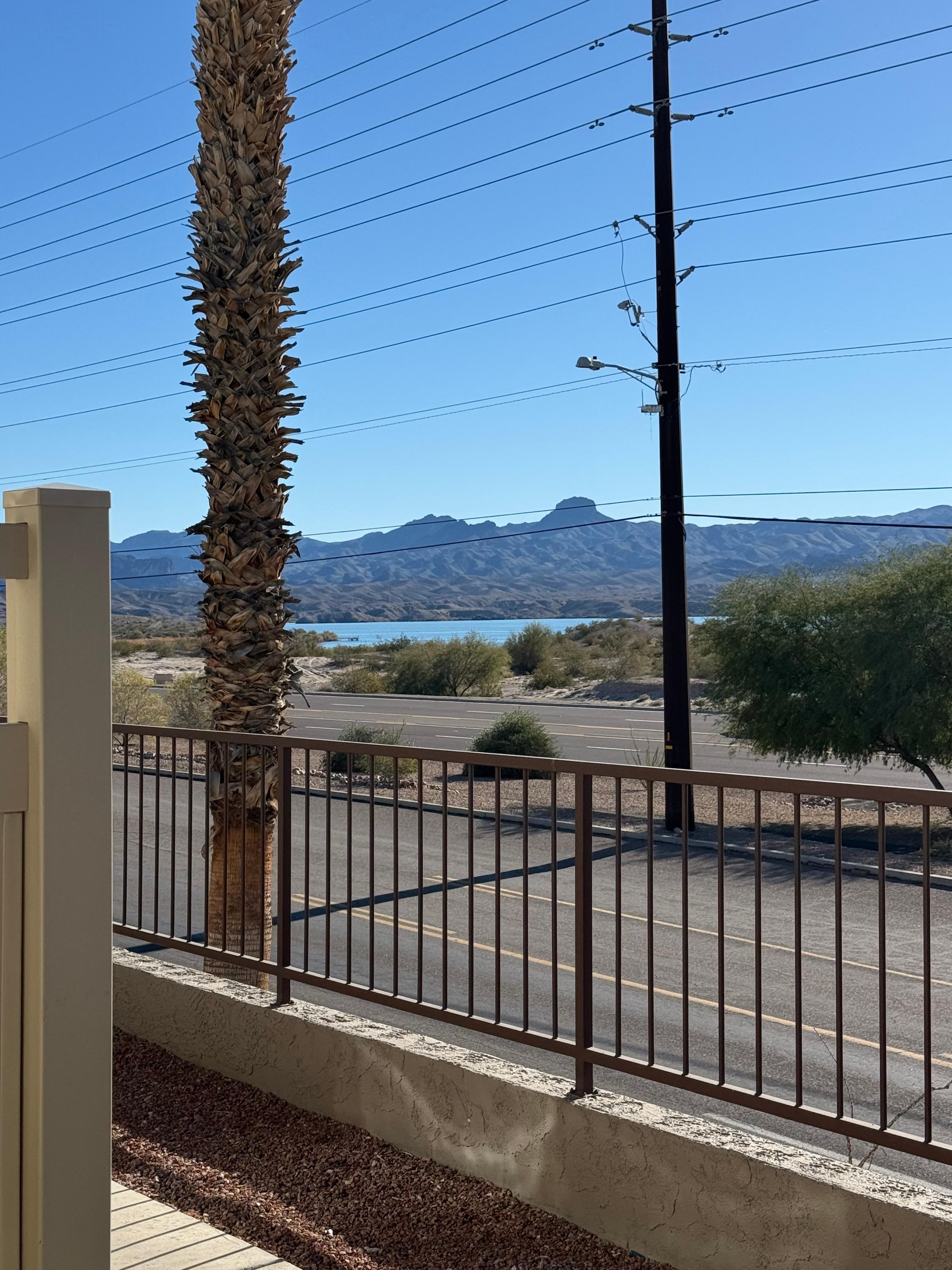 Photo standing in the doorway.  