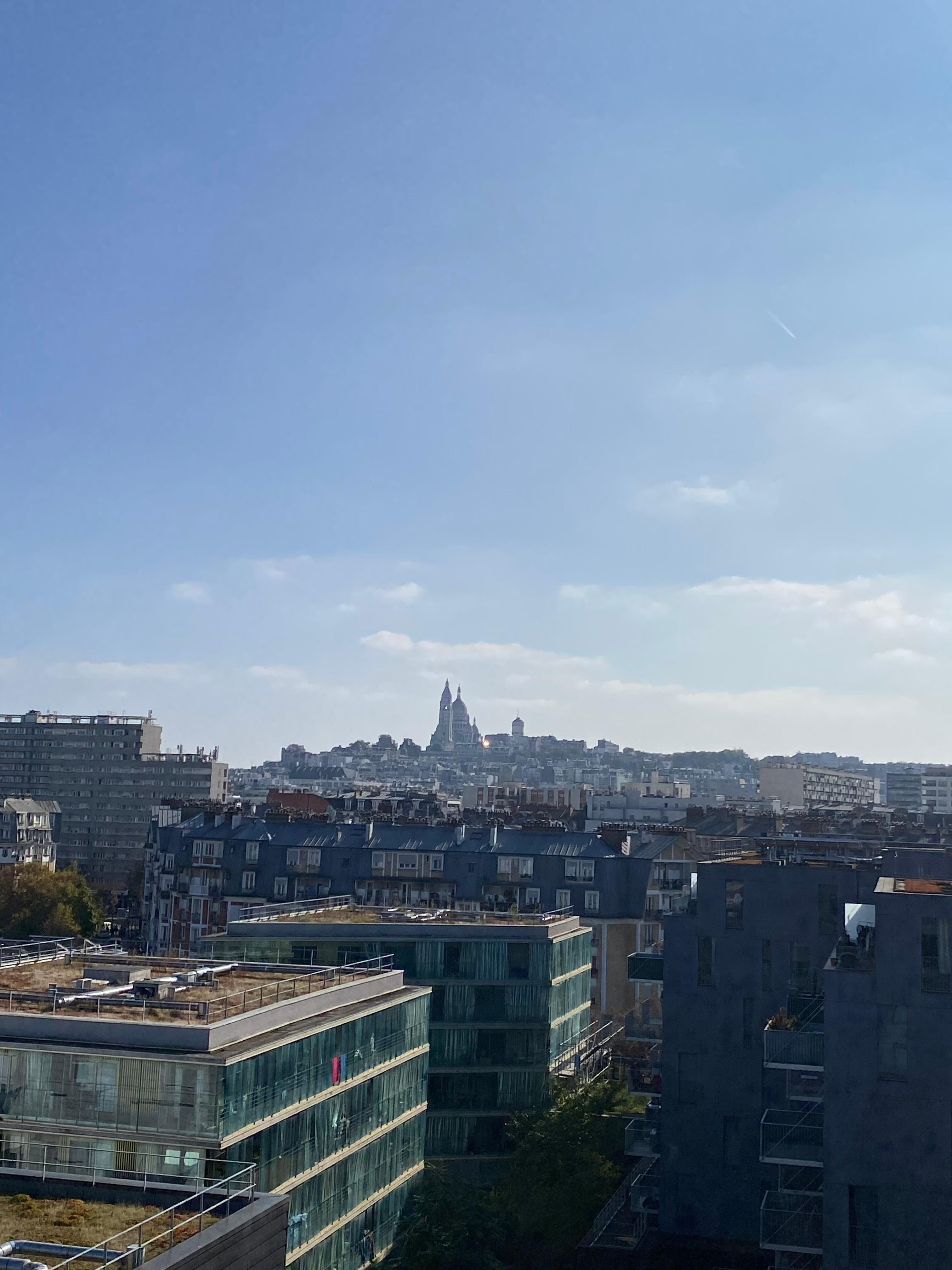 Vue de Montmartre de l’hôtel 