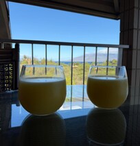 View from the balcony.