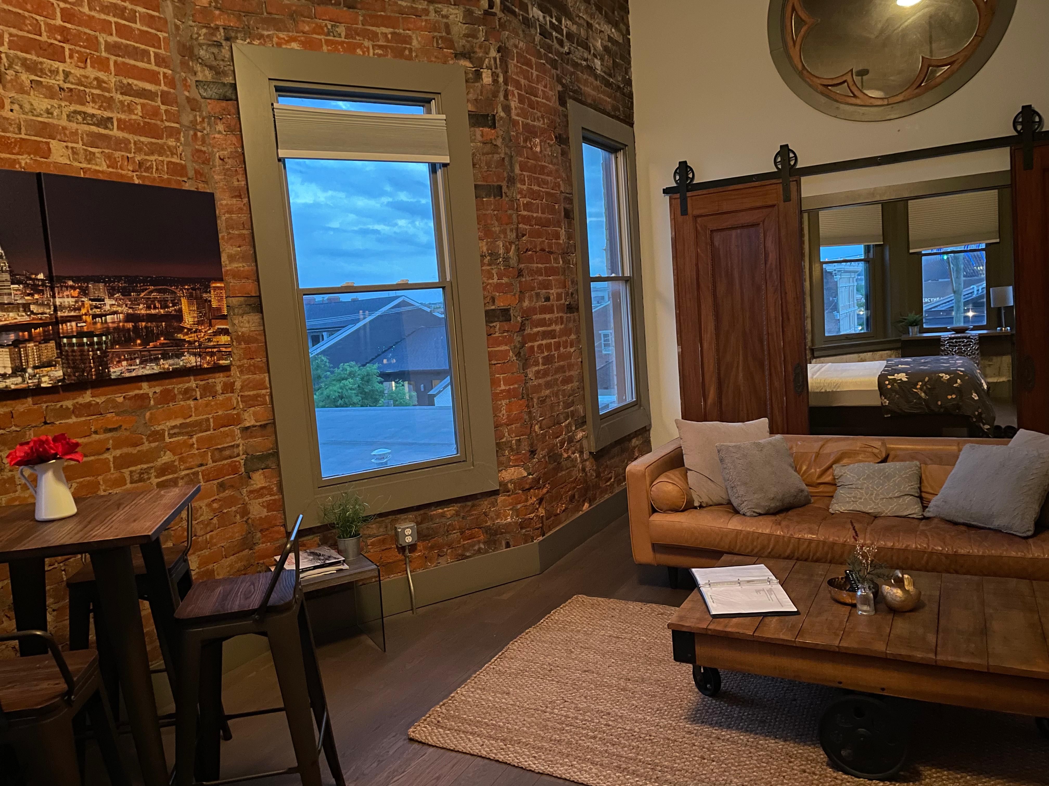 Living room and bedroom