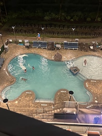 Water is filthy and was all week. All the pools were disgustingly dirty and cloudy
