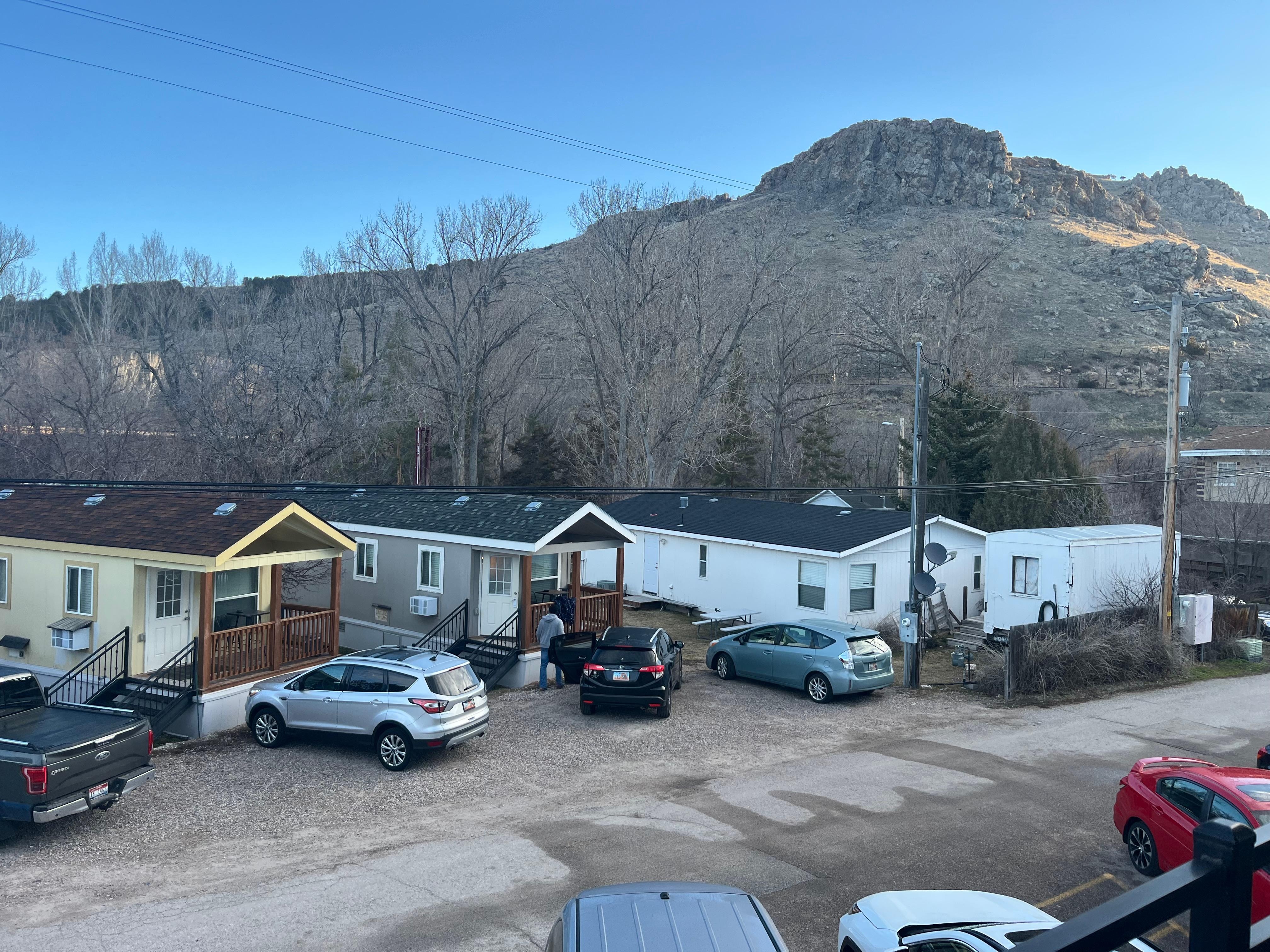 Back side of property 