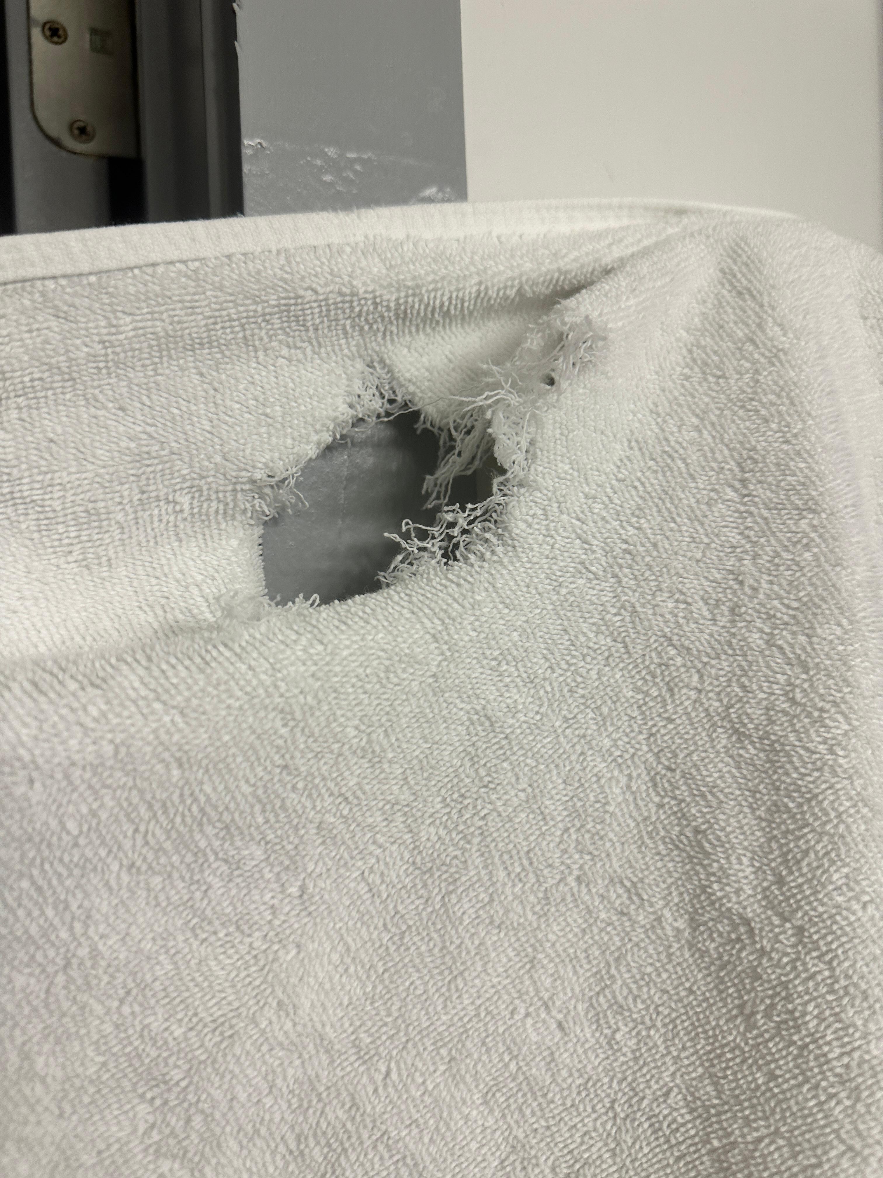 The towel I received 