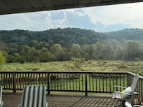 View from the dining area.