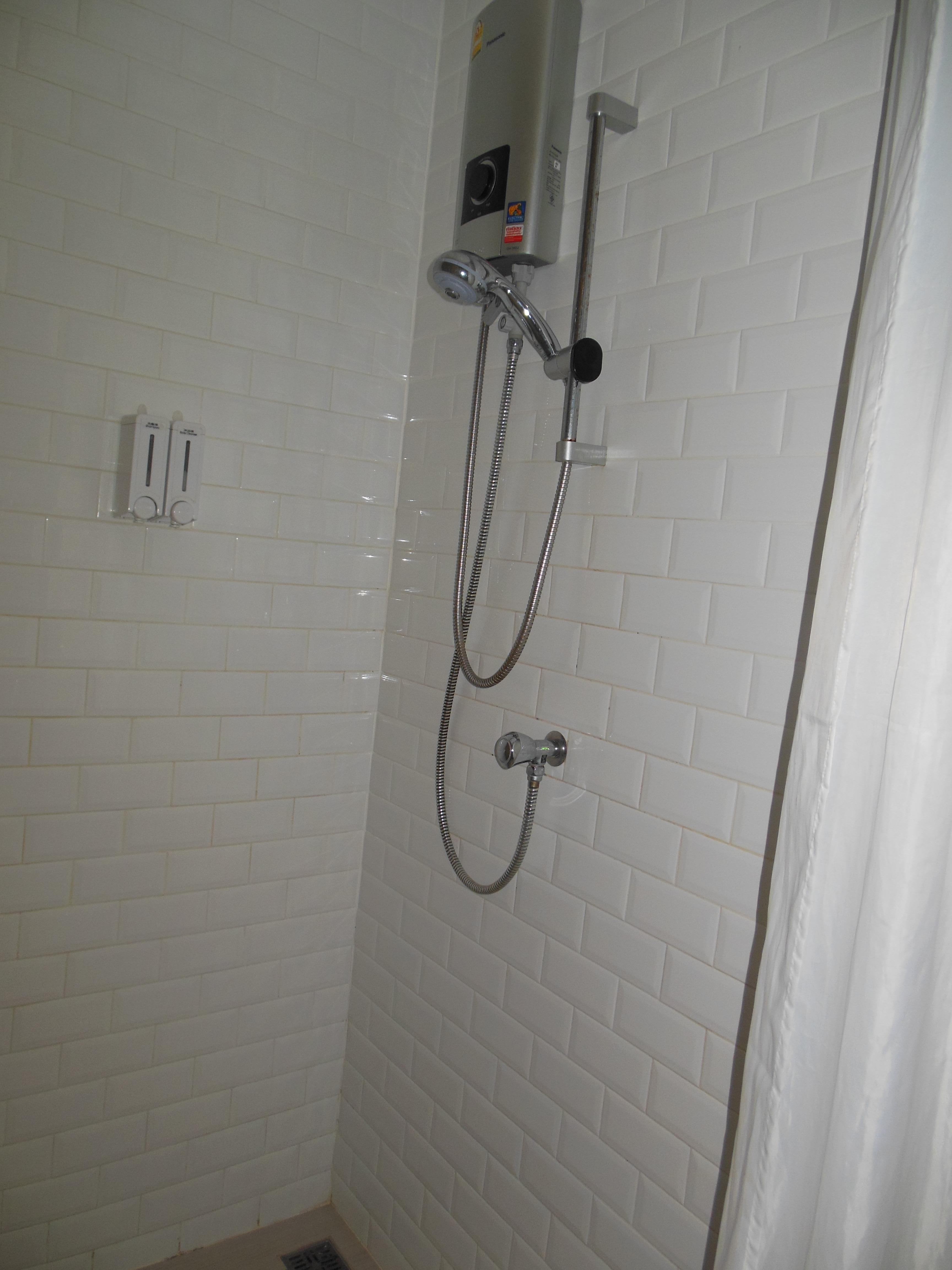 Clean shower stall