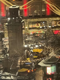 This was right outside my window