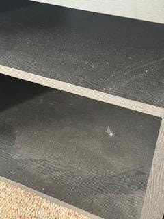 Dust on furniture 