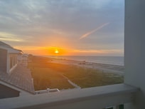 Sunrise from the top balcony