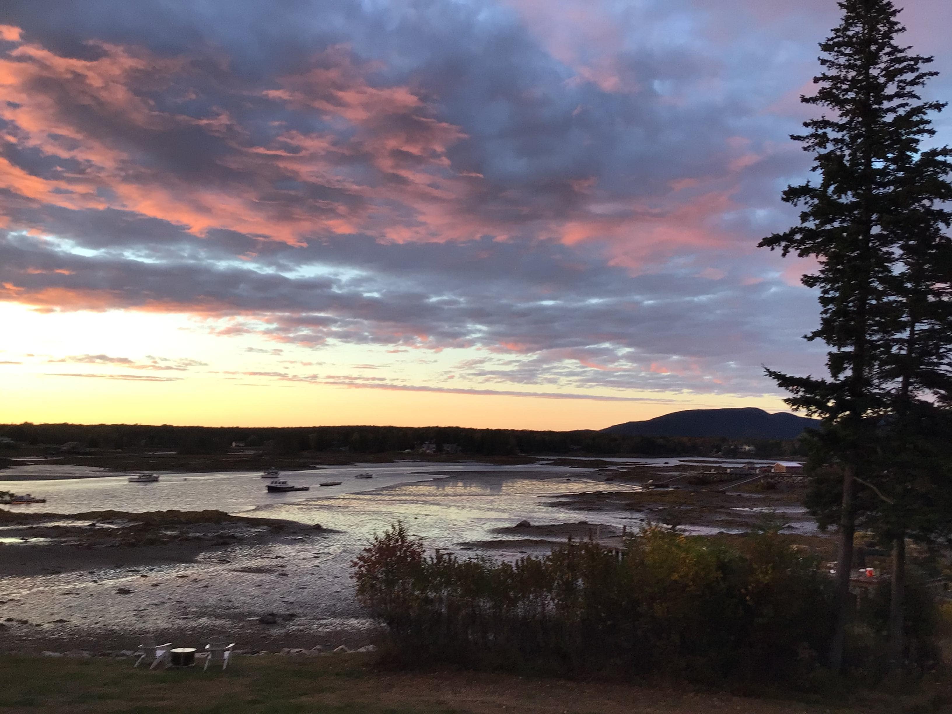 Our second night’s sunset