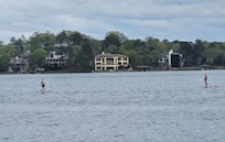 paddle boards and kayaks were available for use at the house