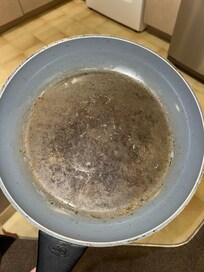 Dirty dishes, it was nasty crusted