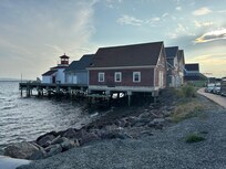 The Inn is close to the charming harbor.