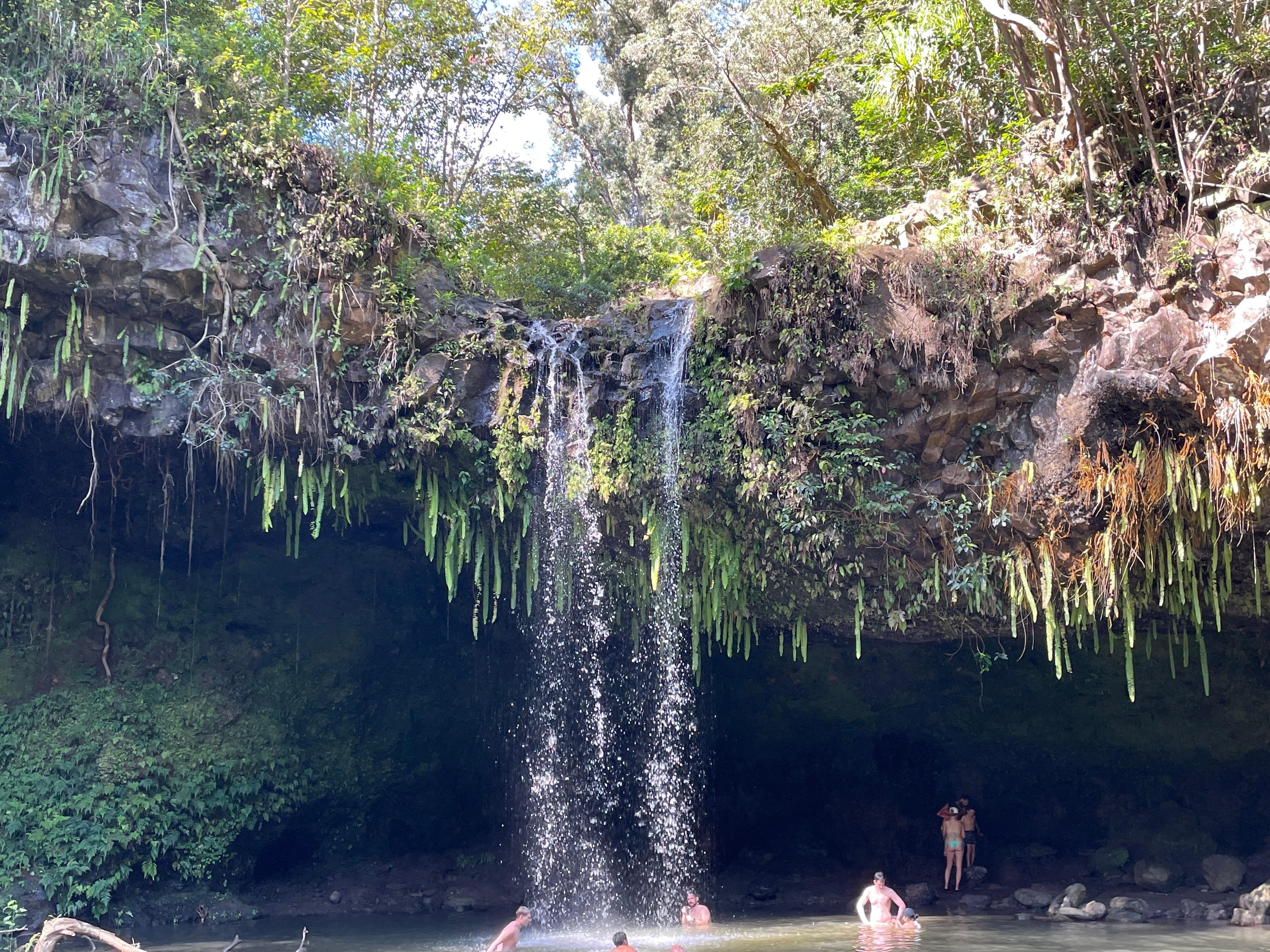 Twin Falls waterfall