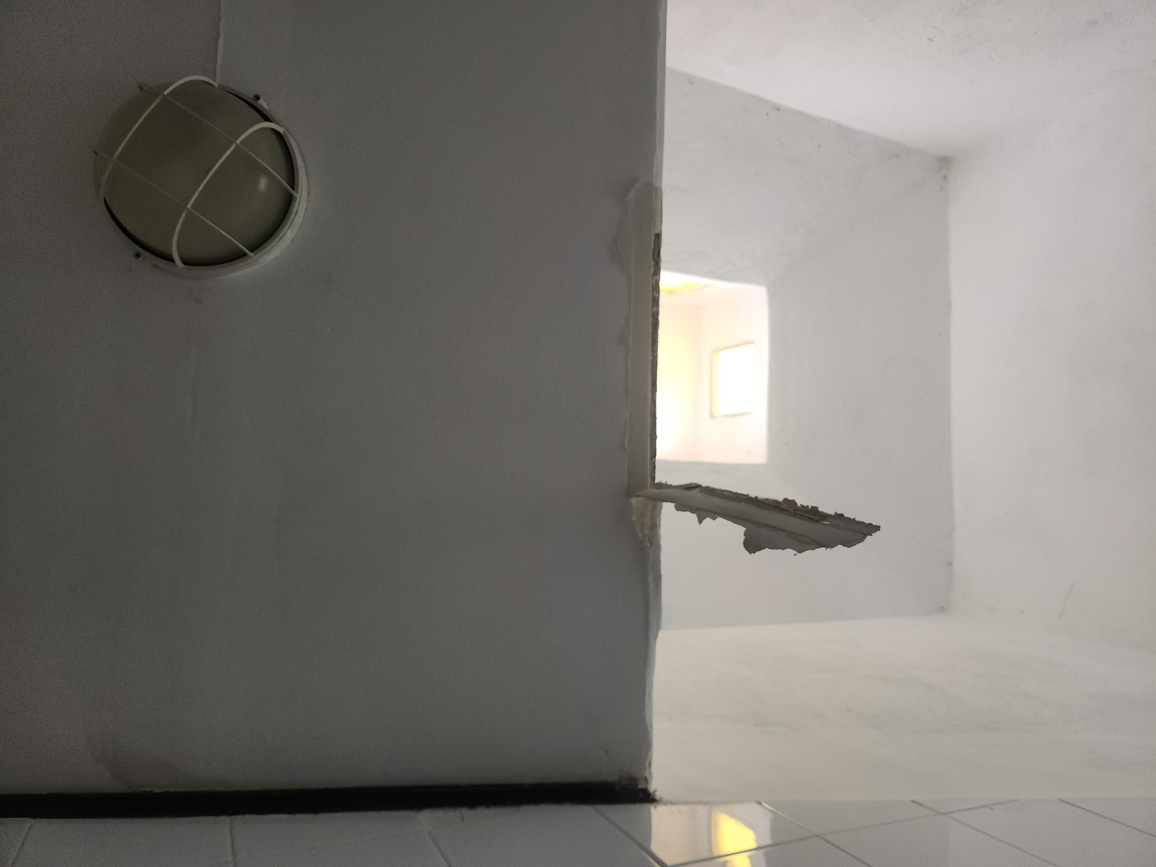 Part of ceiling falling
