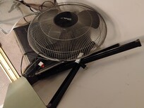 Broken floor fan