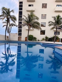 Alberca en el hotel