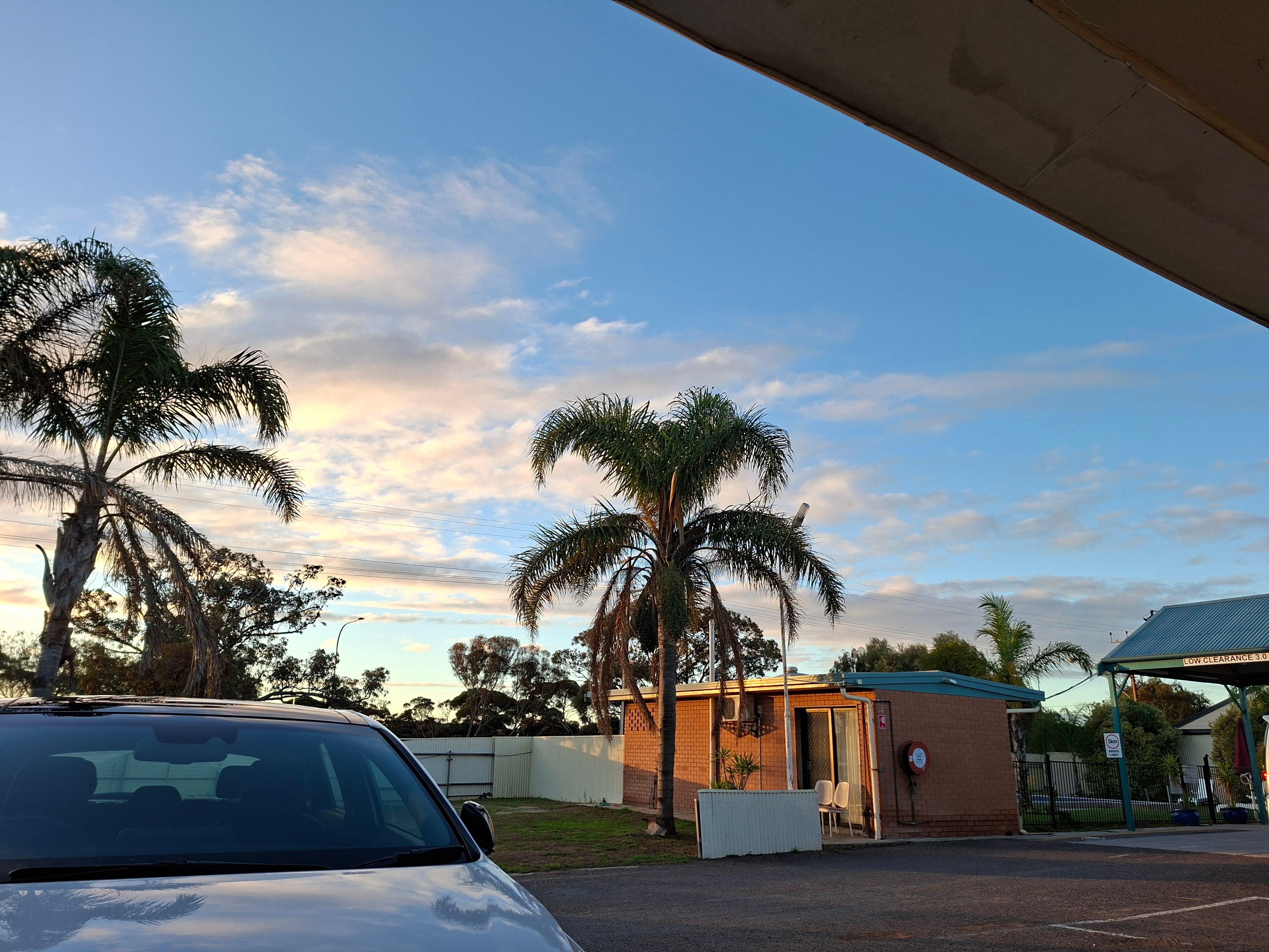 Night sky from our room. 