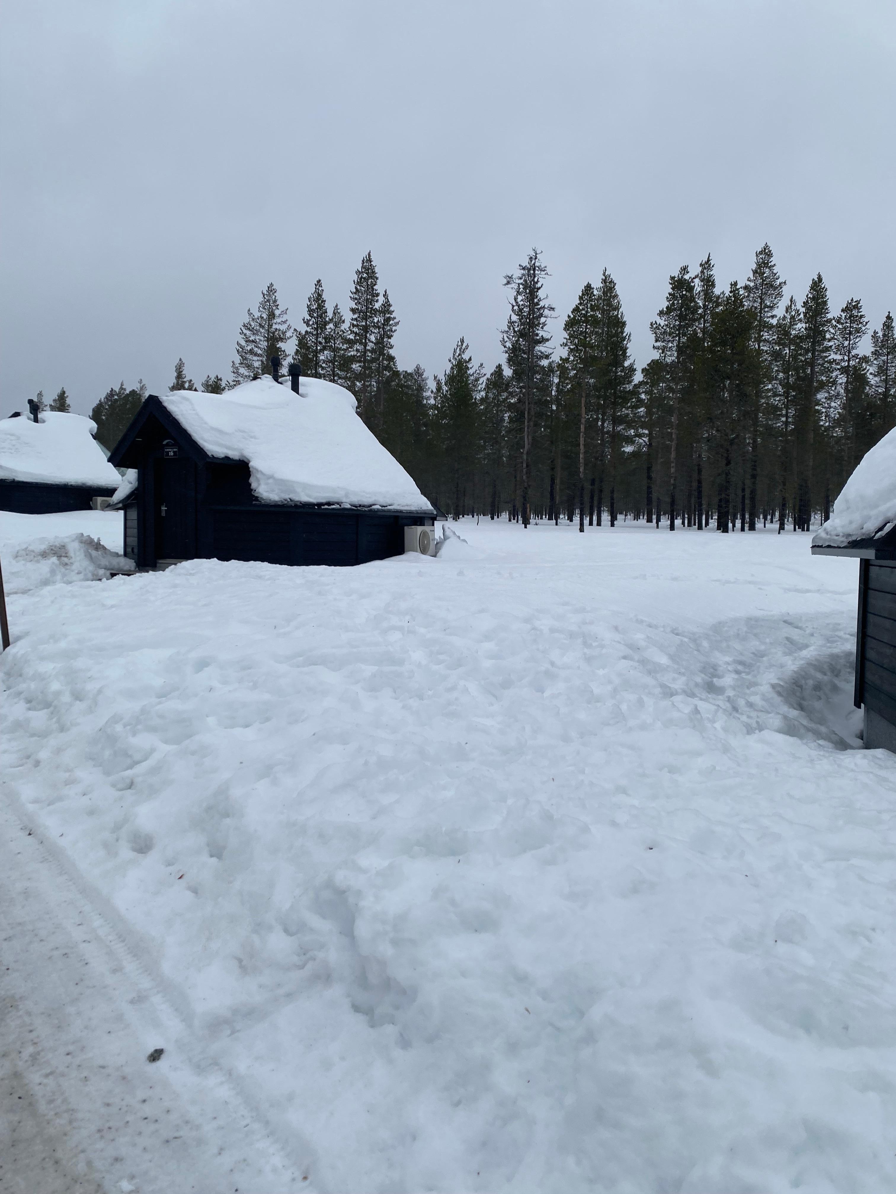 One of the igloos 