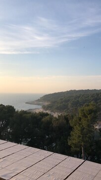 View from our hotel room