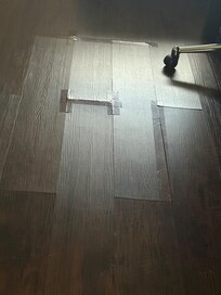 Duct taped floors