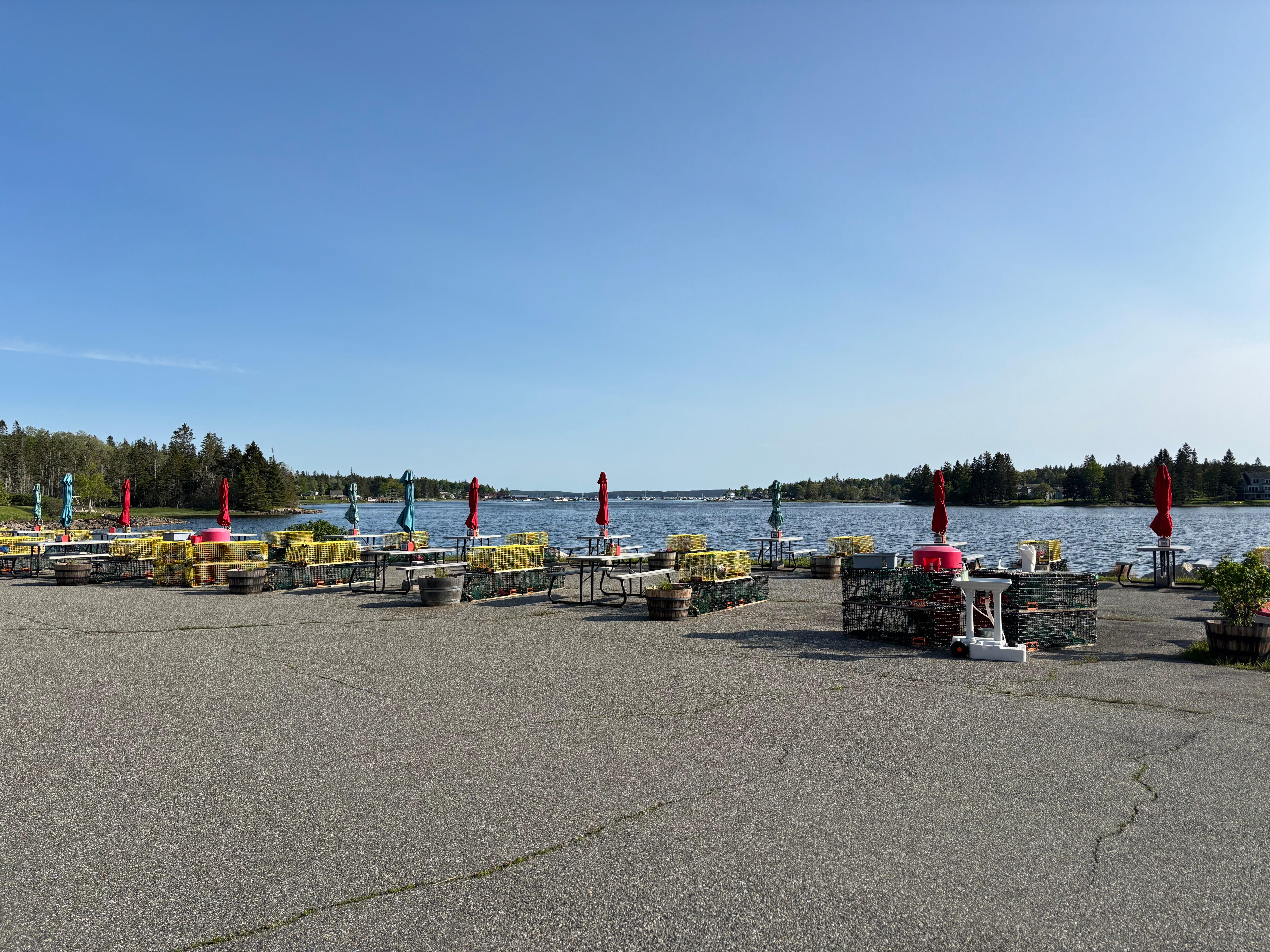 View at Archie’s Lobsters - best price, best view and best lobster! Very family friendly 