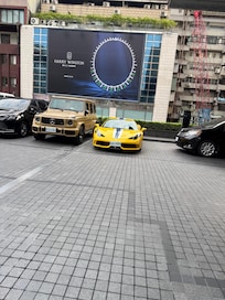 Nice cars parked outside