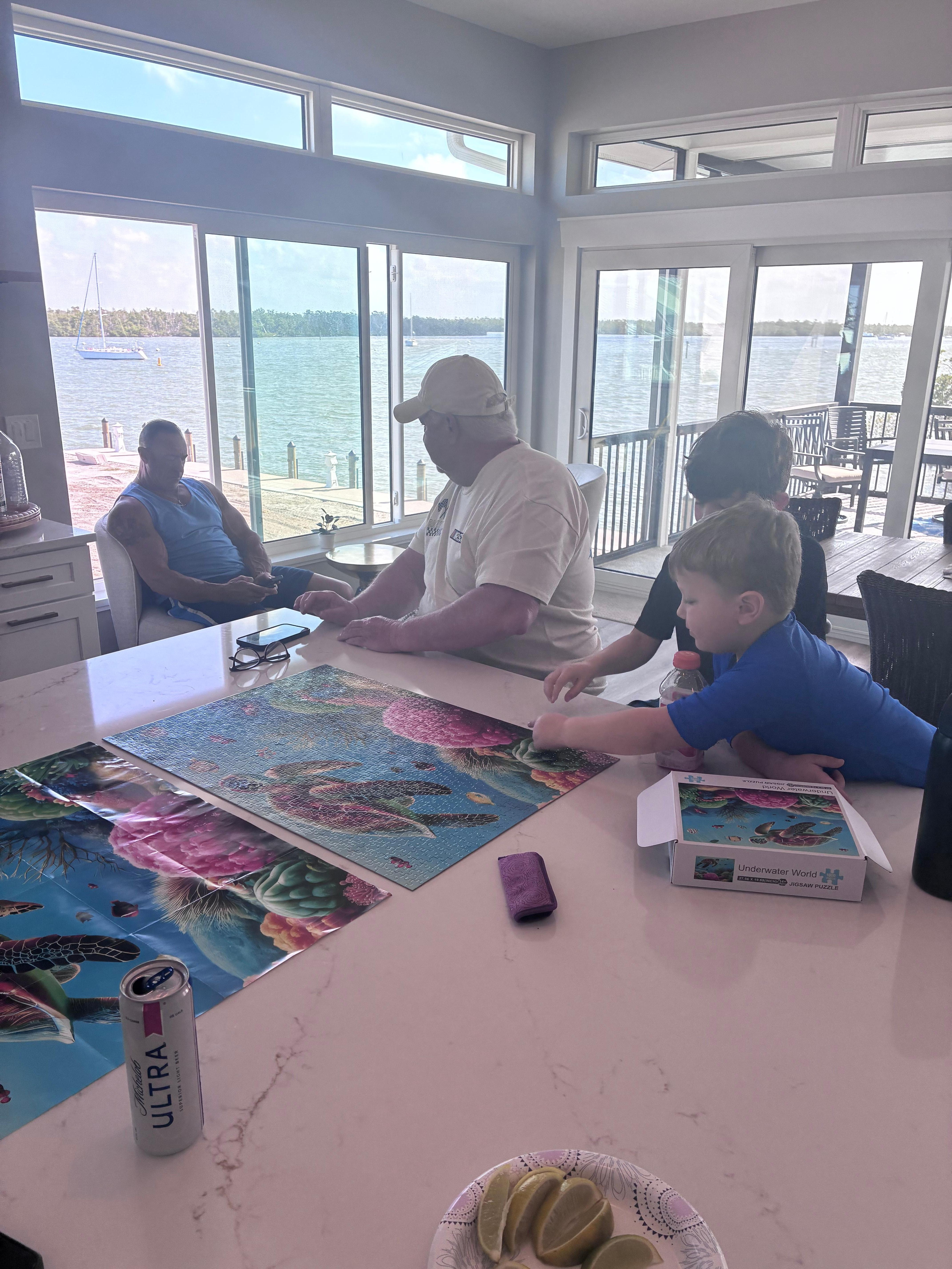 we completed the puzzle 😁