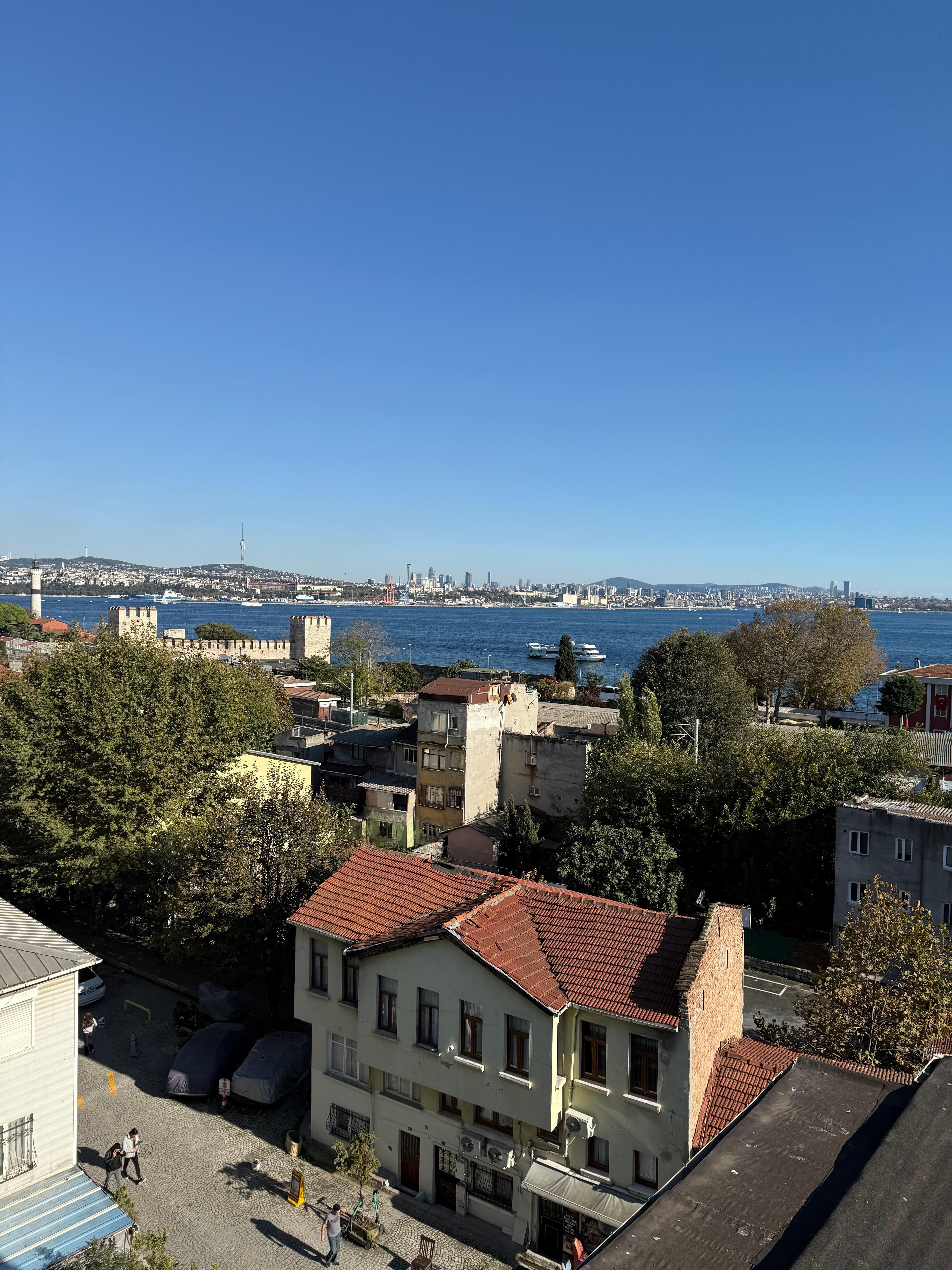 View from restaurant 