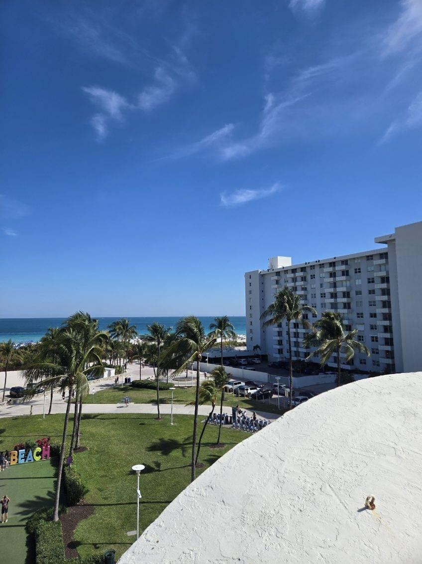 View from rooftop pool 
