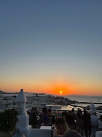 View from rooftop bar. WORTH going to. Amazing entertainment at sunset.