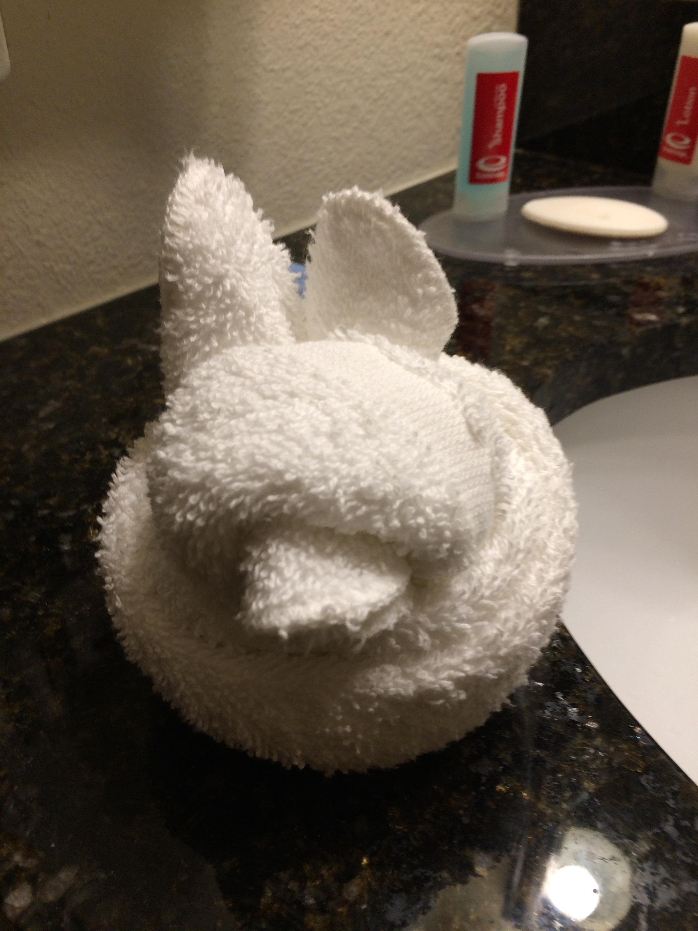 Small touch that put a great smile on guests face